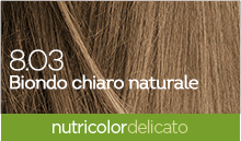 NUTRICOLOR DELICATO 8.03 BIONDO CHIARO NATURALE