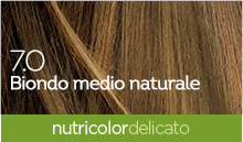 NUTRICOLOR DELICATO 7.0 BIONDO MEDIO NATURALE 